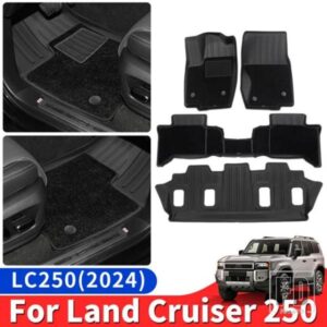 トヨタランドクルーザー 250 2024 2025 プラド LC250 1958 フロアマット/トランクマットインテリアアップグレードアクセサリーチューニング