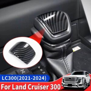 トヨタランドクルーザー 300 2021 2022 2024 センターコンソールトゥース車装飾ステッカー LC300 インテリアアクセサリーチューニング