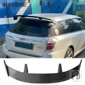 スポイラー汎用カーボン表面 ABS 材料タイプ汎用リアトランクスポイラースバルレガシィワゴン 2006 - 2010 ツーリングモデル