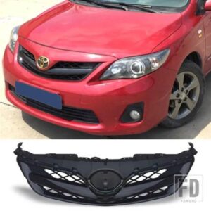 レーシンググリル Z スタイルバンパーメッシュフロントグリル自動車再装着アクセサリートヨタカローラ 2010-2013