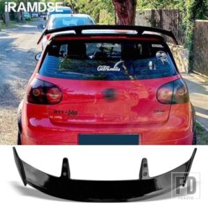 トランク汎用スポイラーテクスチャタイプ TE リアトランクウイング ABS 材料スポイラーゴルフ MK5 6 7 8 2006 - 2021