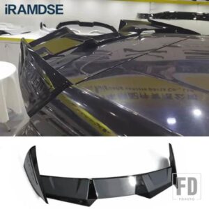 カーボンペイントスポイラー BYD イルカミニテールフィン黒ルーフ翼カモメ EV 2023 2024 装飾アクセサリー