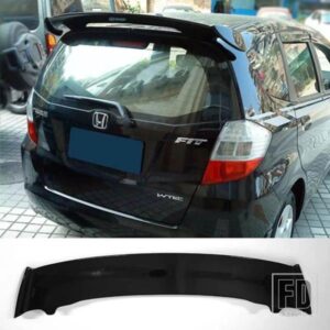 ルーフスポイラーホンダジャズフィット 2008 2013 リアウイング ABS 材料装飾アクセサリー