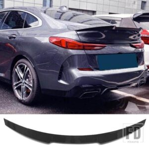 カーボンペイントスポイラー BMW 2 シリーズ F44 リアダックテールウイング 2021 2022 年セダントランク M4 スタイル ABS アクセサリー