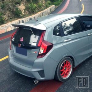 カーボンスポイラーホンダジャズフィット GK5 2014-2019 ルーフスポイラーウイングタイプ JDM 再取り付けアクセサリー