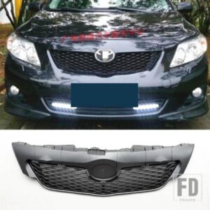 レーシンググリルタイプ Z バンパーメッシュフロントグリル自動車再装着アクセサリートヨタカローラ 2007 2008 2009