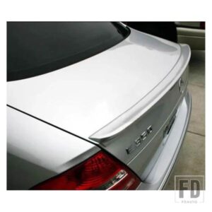W211 スポイラーベンツ E240 280 320 350 E63 E クラスリアウイング黒テールフィンカーボンペイントアクセサリー