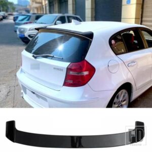 F20 スポイラー BMW E87 リアウイング 118I 120I 125I ブラックカーボンペイントテールフィン 2008-2019