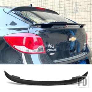 トランクスポイラーカーボン表面 MT スタイルリペアアクセサリーリアウイングシボレークルーズハッチバック 2013 - 2015