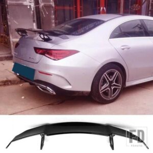 カーボン塗装スポイラーベンツ CLA 45 35 AMG C117 C118 2013-2022 汎用 ABS プラスチックリアトランクウイングタイプ V アクセサリー