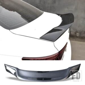 スポイラー アウディ A4 B9 セダン 2017-2019 カーボン FRP 自動リアトランクウイング R スタイルリペアアクセサリー