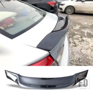 ホンダシビック 2012 2013 カーボン FRP 自動リアトランクウイング R スタイルリペアアクセサリー用スポイラー