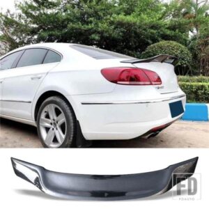 トランクスポイラーカーボン自動リアトランクウイングタイプ R リペアアクセサリースポイラー VW ARTEON パサート CC サンダー 2009 - 2018