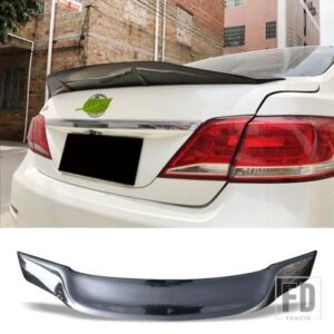 トランクスポイラーカーボン FRP 自動リアトランクウイング R スタイルリペアアクセサリースポイラートヨタカムリ 2004 - 2011