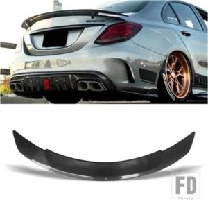 カーボンスポイラーベンツ W205 C260 クーペ C43 C63 AMG リアダックテールウィング C クラス 4 2 ドアトランクタイプ RT アクセサリー