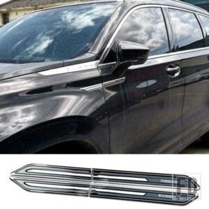 黒装飾ストリップ EXEED VX TXL LX 車体ミラー反射アクセサリーカーボンペイントフェンダーステッカー