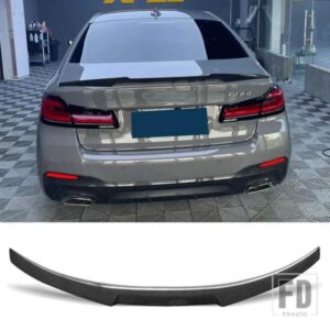 スポイラー BMW 5 シリーズ G30 カーボン 2018-2020 年リアダックテールウイングトランクタイプ MS 装飾アクセサリー