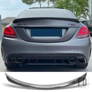 タイプ V スポイラーベンツ W205 C260 C43 C63 クーペ AMG カーボンリアダックテールウィング C クラス 4 2 ドアトランクアクセサリー