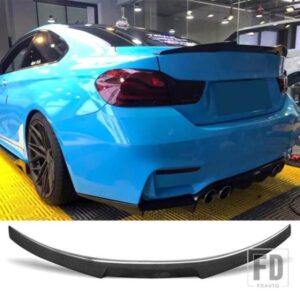 スポイラー BMW 4 シリーズクーペ F32 カーボン 2013-2019 年リアダックテールウイング 2 ドアトランク M4 スタイル装飾アクセサリー