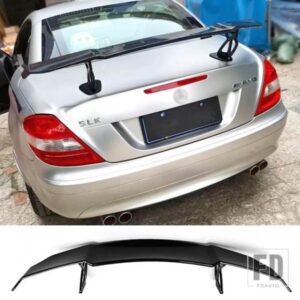 カーボン塗装スポイラーメルセデスベンツ SLK R171 R172 2004-2013 タイプ V ABS プラスチックリアトランクウイングアクセサリー