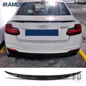 F23 スポイラー BMW 2 シリーズクーペ F22 F87 M2 220I M235I 228I 2014-2019 ABS プラスチックアクセサリー