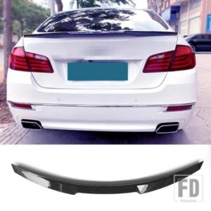 光沢ブラックスポイラー BMW 5 シリーズ F10 2010-2017 年リアダックテールウイングトランクタイプ MS ABS アクセサリー