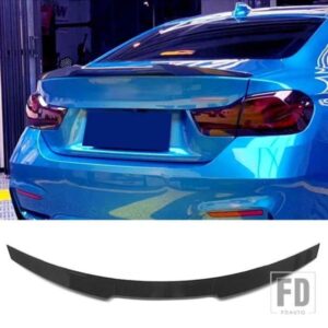 カーボンペイントスポイラー BMW 4 シリーズ F36 リアダックテールウィング 4 ドアグランクーペ 2014-2019 年トランク ABS アクセサリー