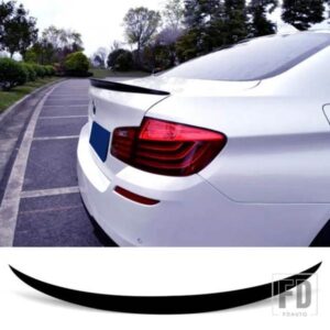カーボン表面スポイラー BMW F10 5 シリーズ 2010 11 12 13 14 15 16 17 リアダックテールウイング ABS プラスチックタイプ P トランクアクセサリー