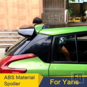 トヨタヤリススポイラーリアトランクリッドスポイラーウイング 2014-2018 ABS 材料カスタムカラー DIY ペイントスポーツカースポイラーに使用