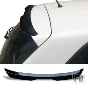 ルーフスポイラー VW ポロハッチバック 2011 - 2018 タイプ DGS カーボン表面リアトランクウイング ABS 材料リペアアクセサリー