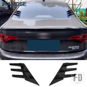 リアウイングフォルクスワーゲンジェッタ MK7 リアフロントガラスサイドスポイラー外装装飾 2019 2023 カーボンペイントアクセサリー