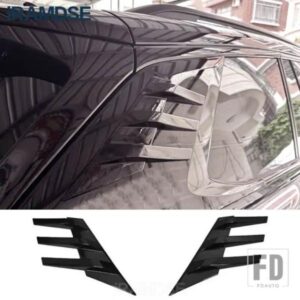 リアフロントガラスサイドスポイラーアウディ Q6 SQ6 外装装飾 C ピラーリアウイングカーボンペイントアクセサリー
