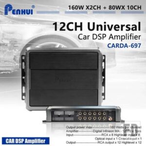 パススルー DSP プロセッサー搭載アンプ REDPOWER IMPERATOR 12 チャンネル