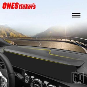 LHD カーアクセサリーダッシュボードナビゲーション画面サンシェードボードメルセデスベンツ CLA クラス C118 W118 AMG CLA35 CLA45 2020-2024