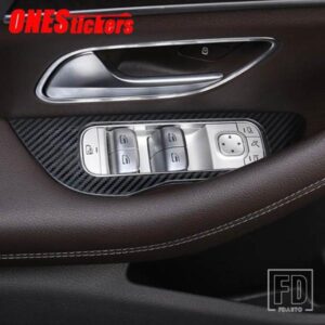 メルセデスベンツ GLE GLS クラス W167 V167 GLE350 GLE450 X167 2020 2021 カーアクセサリー窓ガラスリフトボタンカバートリムフレーム