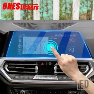 BMW 3 シリーズ G20 G21 G28 320I 325I 330I 2019-2021 中央計器ナビゲーション画面強化ガラスプロテクターフィルム