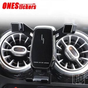 メルセデスベンツ B GLA クラス W247 H247 AMG GLA35 2020 2021 + 携帯電話ホルダーエアベントスナップマウントスタンドバックルブラケット