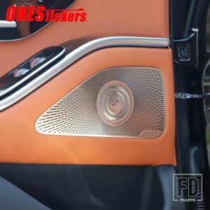 メルセデスベンツ S クラス W223 S350L S400L S450L S500L S480 S580 S680 2021-2023 ドア窓ツイーターオーディオスピーカーカバートリム