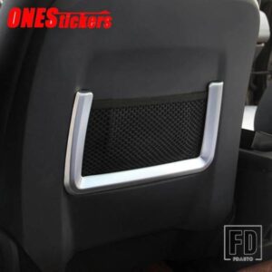 ランドローバーレンジローバー EVOQUE スポーツ L494 ディスカバリースポーツカーアクセサリーシートバックネットポケットトリムカバー装飾フレーム