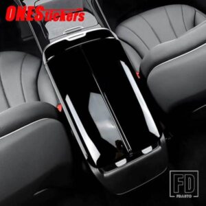 カーアクセサリー中央アームレストボックストリムカバーメルセデスベンツ EQE EQS クラス V295 V297 AMG EQE350 500 EQS450 EQS580 2021-2023