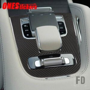 メルセデスベンツ GLE クラス W167 V167 GLE350 GLE450 GLE300 GLE400 2020-2022 + ABS カーアクセサリーセンターコンソールギアカバートリム
