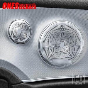 メルセデスベンツ E クラスクーペ C238 W238 2017 2018 2019 20 21 22 2023 カーアクセサリーフロントリアドアオーディオスピーカーカバートリム
