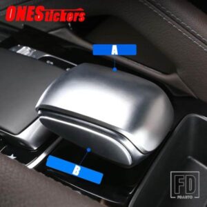 メルセデスベンツ GLE GLS クラス AMG W167 V167 X167 2020 2021 + カーアクセサリーセンターコンソールギアアームレストマウスシェルトリムカバー