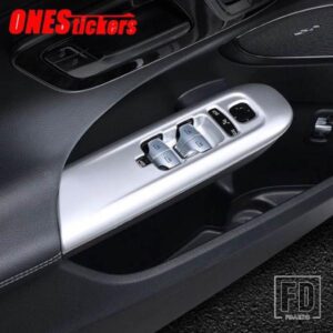 メルセデスベンツ C クラス W206 C200 C220 C260 C300 2022 + カーアクセサリードア窓ガラスリフトスイッチボタンカバートリムフレーム