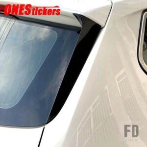 BMW X3 F25 2011-17 カーアクセサリーリアフロントガラスサイドウイングスポイラートリムカバー装飾ストリップ