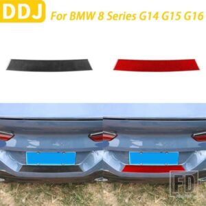 BMW 8 シリーズ G14 G15 G16 2019-2022 カーアクセサリーカーボンリアトランクバンパーガードパネルカバー装飾ステッカー