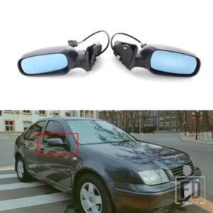 黒車電動ミラーバックミラーアセンブリフォルクスワーゲンボーラ MK4 GOLF4 36281