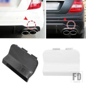 リアバンパー牽引フックカバーキャップトレーラー牽引アイ蓋グロスブラックメルセデスベンツ C クラス W204 AMG 2011-2014 2048856223