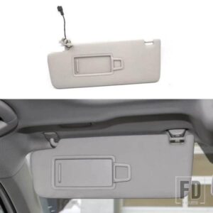 グレーサンバイザーサンシェードサンバイザーシールドブロックシェードメイクアップミラーフォルクスワーゲン VW TERAMONT ティグアン L 2016-2022