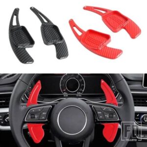 アウディ A3 A4L A5 S3 S5 A8 SQ5 R8 Q7 TT TTS ステアリングホイールシフトパドルシフター拡張 ABS 延長 16-18 アクセサリー